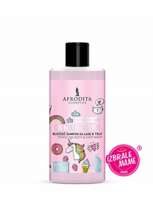 CANDY GIRL Bleščeč šampon za lase in telo