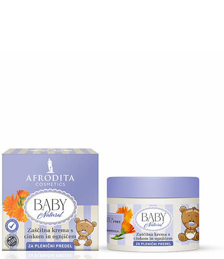 Baby Natural Zaščitna krema s cinkom in ognjičem Baby Natural Zaščitna krema s cinkom in ognjičem