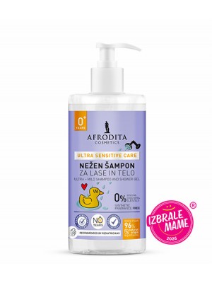 Ultra Sensitive Care Nežen šampon za lase in telo