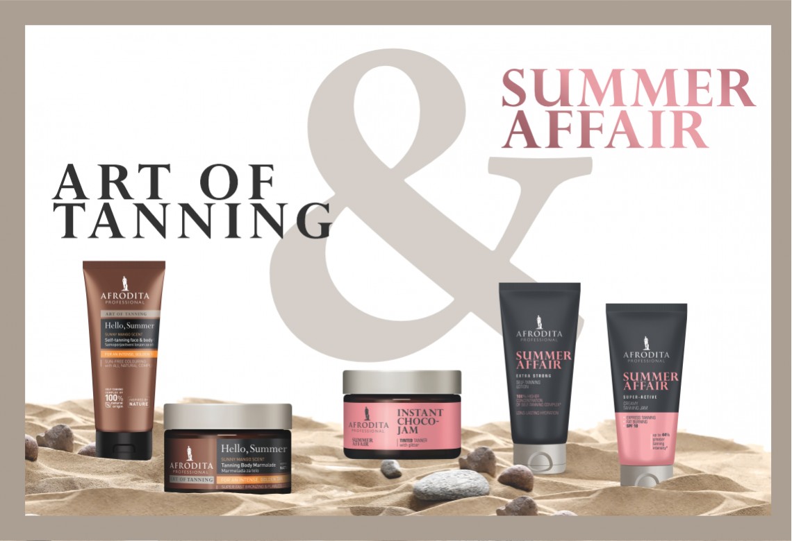 Poiščite svoj odtenek poletja: Summer Affair ali Art of Tanning