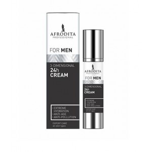 FOR MEN 3-dimenzionalna 24h krema