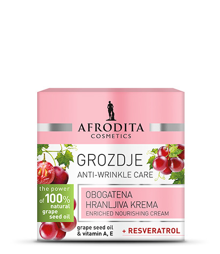 GROZDJE Bogata hranljiva krema