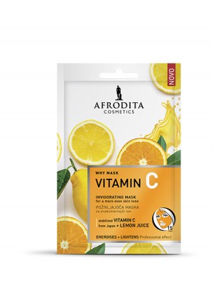 VITAMIN C Poživljajoča maska za enakomernejši ten