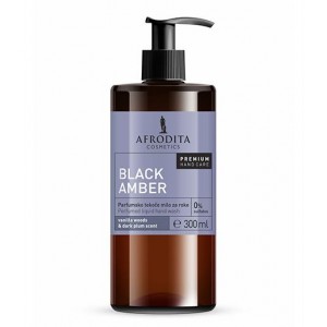 BLACK AMBER PREMIUM Parfumsko tekoče milo za roke