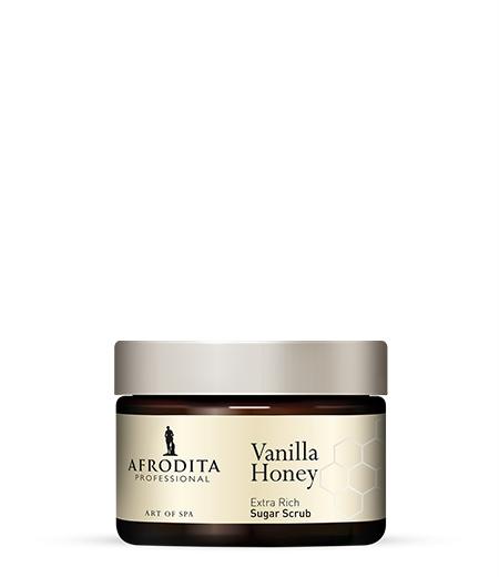 VANILLA HONEY Izjemno bogat sladkorni piling za telo VANILLA HONEY Izjemno bogat sladkorni piling za telo