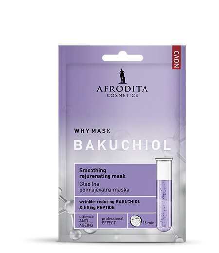 WHY MASK Pomlajevalna gladilna maska BAKUCHIOL