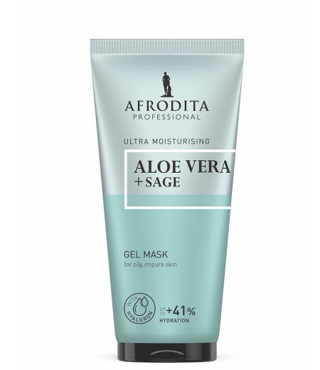 ALOE VERA + ŽAJBELJ Ultra vlažilna gelna maska