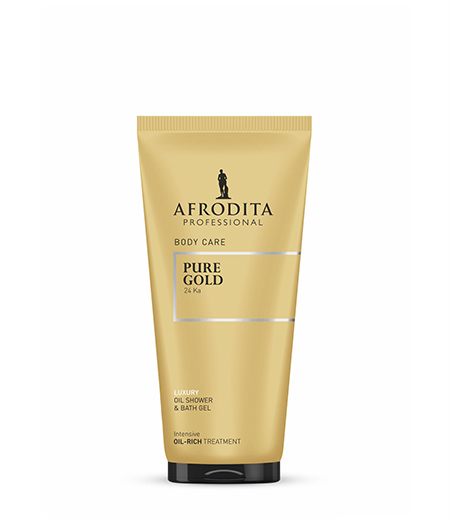 PURE GOLD 24 Ka Razkošni oljni gel za prhanje & kopel