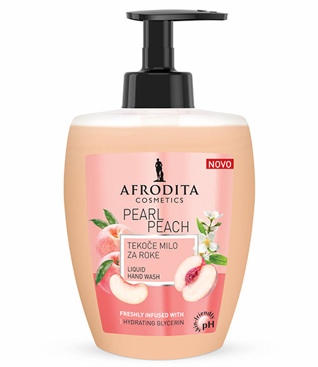 PEARL PEACH  Tekoče milo za roke