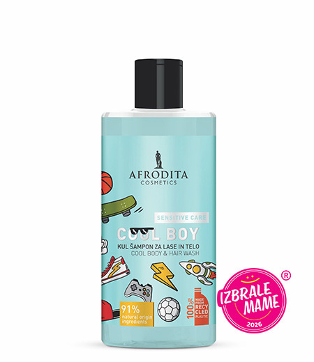 COOL BOY Kul šampon za lase in telo