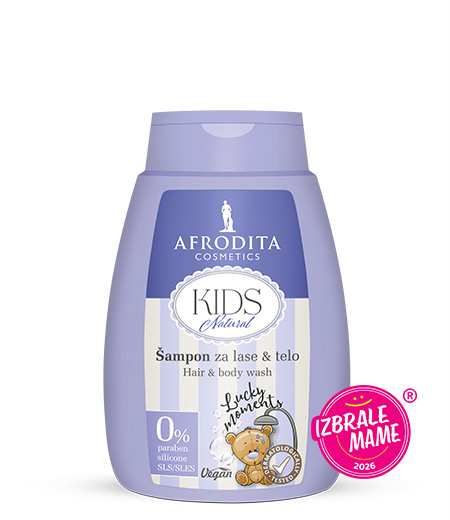KIDS NATURAL Šampon za lase & telo