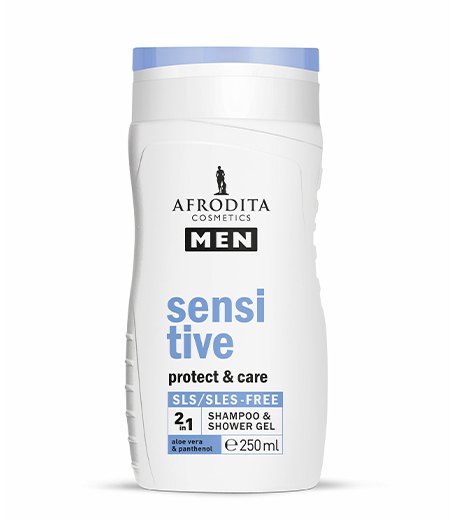 MEN SENSITIVE  Šampon in gel za prhanje 
