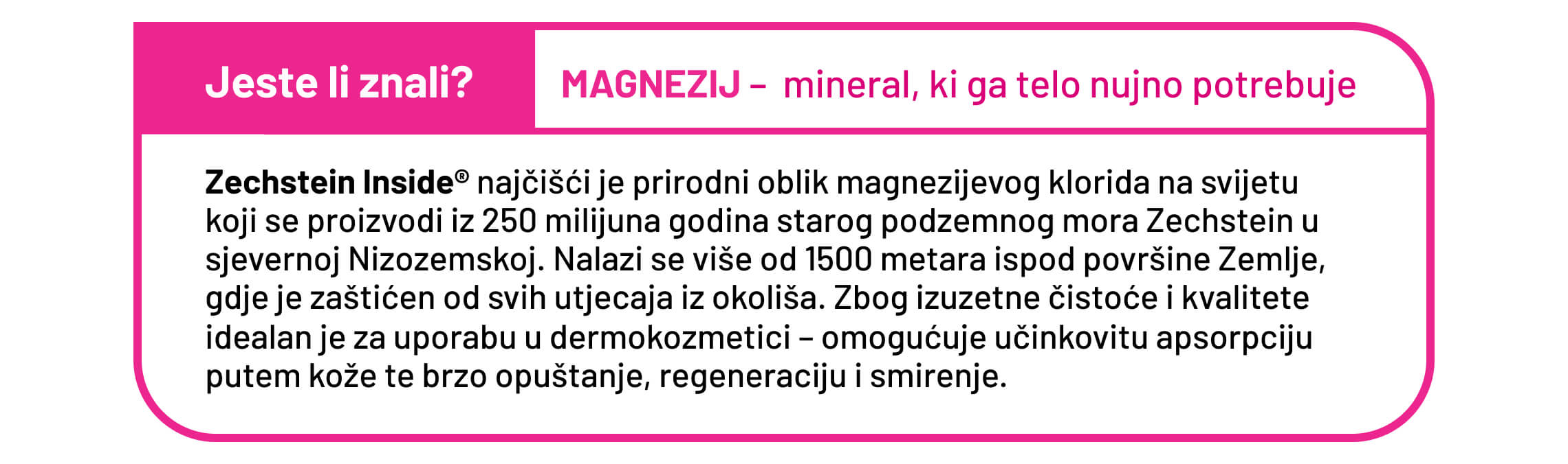 Magnezij – mineral, koji je organizmu nužno potreban