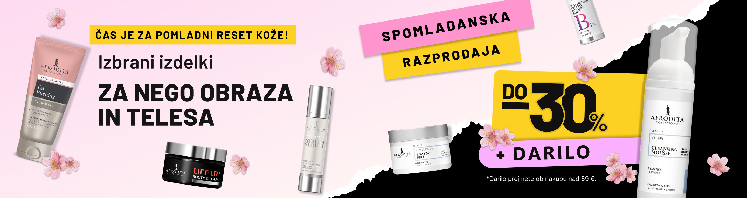 Spomladanska razprodaja